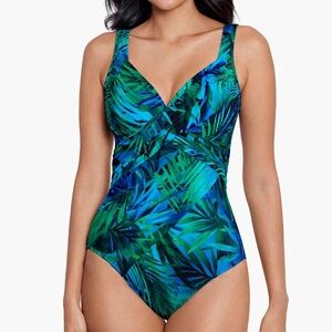 MiracleSuit. Palm Reeder Revere One Piece Swimsuit.